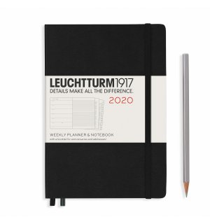 Leuchtturm1917 Еженедельник-блокнот на 2020 год, неделя на странице Medium