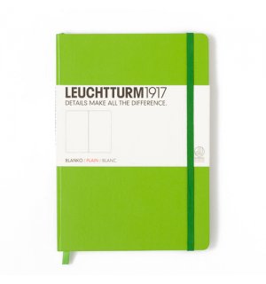Leuchtturm1917 Medium Notebook Lime (лайм)