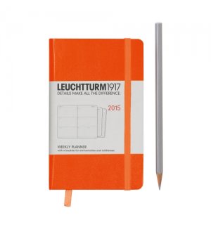 Leuchtturm1917 Еженедельник на 2015 год, неделя на развороте (Распродажа) Pocket