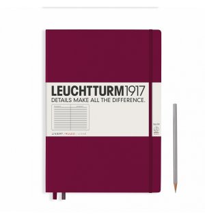 Leuchtturm1917 Master Slim Notebook Port Red (винный)