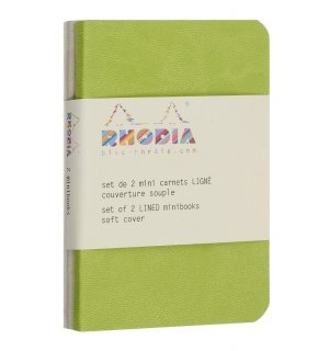 Rhodia Rhodiarama Mini Notebooks (x2), в линейку