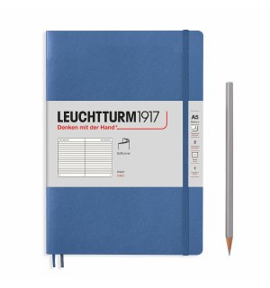 Leuchtturm1917 Muted Colours Denim Soft Cover (пастельный голубой) А5