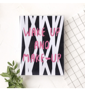 Stick'n'plan Недатированный планнер Wake up and make make-up А6