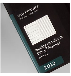 Еженедельник Moleskine Classic Soft (2012), Large, черный