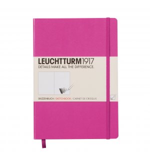 Leuchtturm1917 Medium Sketchbook Pink