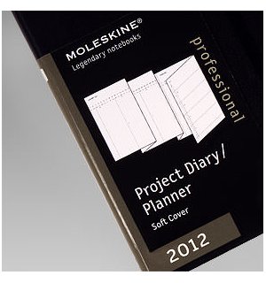 Планинг Moleskine Professional (раскладывающийся, 2012), Pocket, черный
