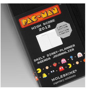 Ежедневник Moleskine Pac-Man (2012), черный
