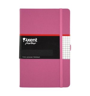Axent Записная книжка Partner, А5-, 96 листов, в клетку, фиолетовая