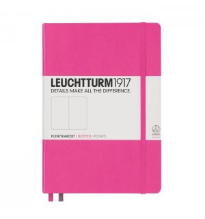 Leuchtturm1917 Medium Notebook New Pink (фламинго)