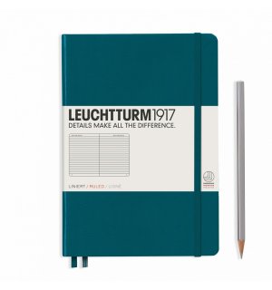 Leuchtturm1917 Medium Notebook Pacific Green