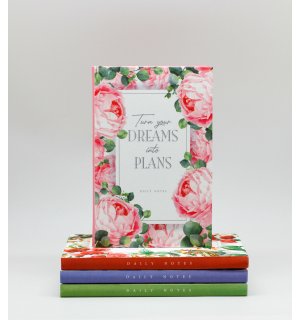 Nota Bene Книга для записей "Turn your dreams into plans" Pink А5