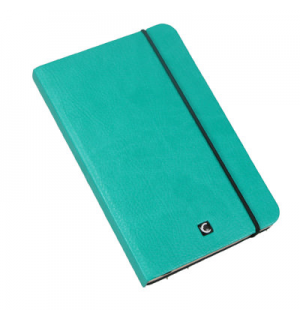Cartesio Green — итальянская записная книжка с кожаной обложкой бирюзового цвета