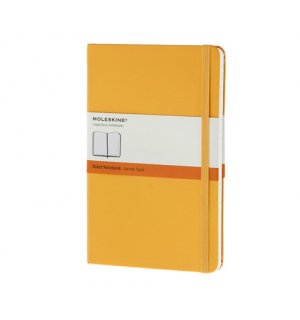 Записная книжка Moleskine Classic (в линейку), Large, жёлтая