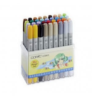 Copic Ciao Набор маркеров 36 цветов Manga (x36)