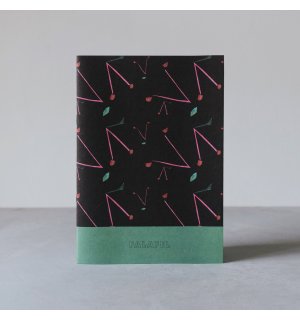 Falafel books тетрадь в линейку Abstract Cherry A5