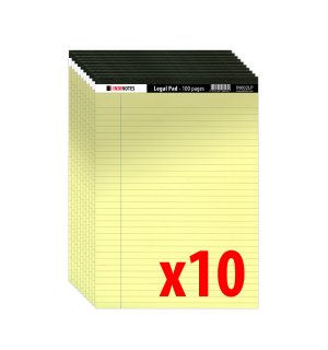 INDINOTES Legal Pad A4 (x10)