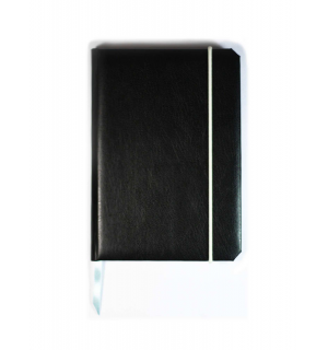Скетчбук ручной работы формата А5 для художников Kvadratiq Black and Blue