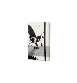 Записная книжка Moleskine Batman (в линейку), Large, белая