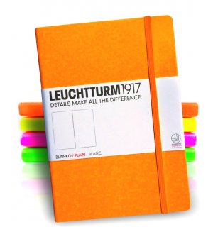 Leuchtturm1917 Medium Notebook Neon Orange