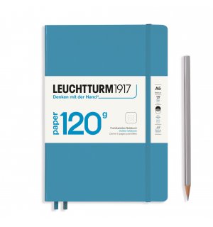 Leuchtturm1917 Medium Notebook 120g Edition Nordic Blue (нордический синий) А5