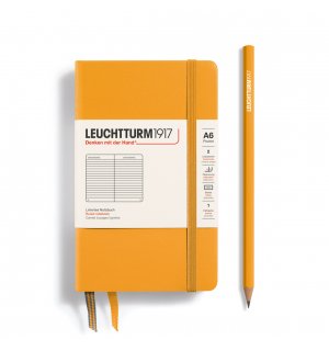 Leuchtturm1917 Pocket Notebook Rising Sun (теплый желтый) А6