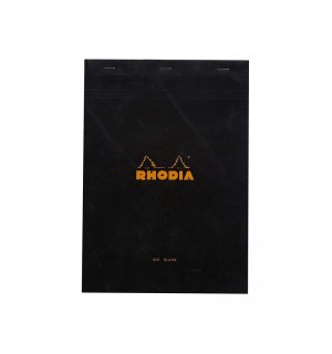 Rhodia Black Blank Pad №16 A5