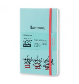 Записная книжка Moleskine Toy Story (нелинованная), Large, голубая
