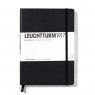 Leuchtturm1917 Medium Notebook Black (черный)