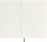 Moleskine Еженедельник Classic Soft Weekly (2024), Large, синий сапфир