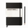 Leuchtturm1917 Medium Notebook Black (черный)