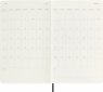 Moleskine Еженедельник Classic Soft Weekly (2024), Large, черный