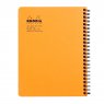 Rhodia Classic оранжевая тетрадь на спирали (в клетку)  A5