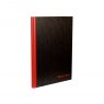 Офисная тетрадь Oxford Black n' Red Casebound Notebook A4