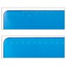 BRAUBERG Доска-планшет "Energy", с верхним прижимом, А4, пластик, 2 мм, синяя