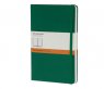 Записная книжка Moleskine Classic (в линейку), Large, зеленая