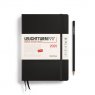 Leuchtturm1917 Ежедневник на 2025 год, Black (черный) день на странице Medium