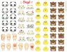 Emoji_Зверюшки. Лист виниловых наклеек А4