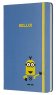 Записная книжка Moleskine Minions (в линейку), Large, голубая