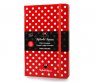 Moleskine Minnie Mouse, записная книжка, нелинованная, Large, красная