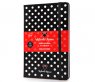 Moleskine Minnie Mouse, записная книжка, в линейку, Large, чёрная