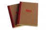 Foss paper Red Stripe Notebook A5