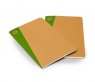 Записная книжка Moleskine Evernote Cahier (в линейку), Pocket, бежевая (2шт.)