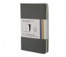 Записная книжка Moleskine Volant (нелинованная, 2 шт.), XSmall, серая