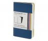 Записная книжка Moleskine Volant (нелинованная, 2 шт.), XSmall, синяя