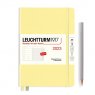 Leuchtturm1917 Еженедельник-блокнот на 2023 год, неделя на странице, Smooth Colors Vanilla (ванильный) Medium