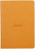 Rhodia Rhodiarama тетрадь на сшивке, оранжевый (в точку)  A5