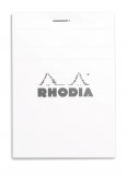 Rhodia Блокнот Basics  №12 белый (в клетку) А6-
