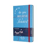  Записная книжка Moleskine Peter Pan (в линейку), Large, голубая