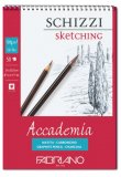 Fabriano Accademia - блокнот для эскизов A4 спираль по короткой стороне