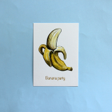 All Write Открытка почтовая Banana party, A6